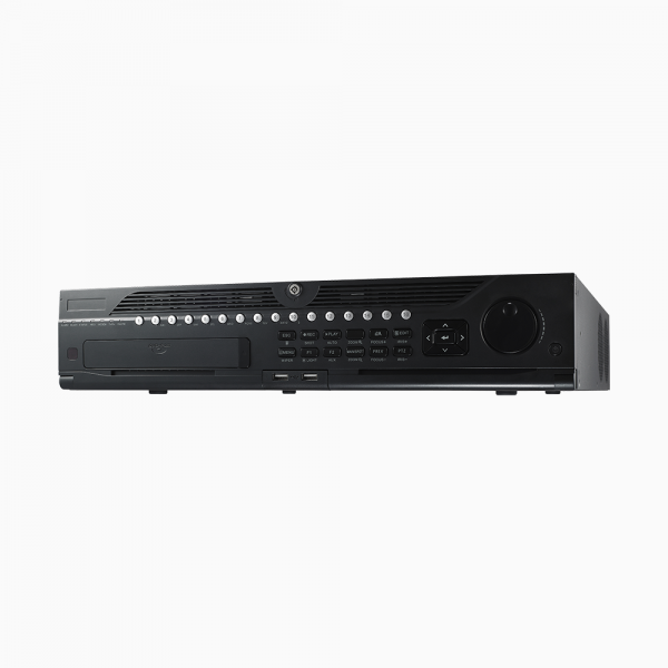 4K 64-Channel PoE NVR Recorder, No PoE Ports, 32MP Video Resolution, 4 Hard Drive Bays, Supports Thermal/Fisheye/People Counting/Heatmap/ANPR Cameras