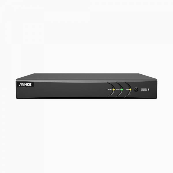 4K 8 Channel Hybrid 5-in-1 Digital Video Recorder, H.265+, Supports up to 8 BNC Cameras & 2 IP Cameras
