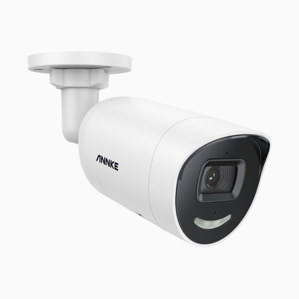 AC800 - 4K Outdoor PoE Security Camera with 1/1.8'' BSI Sensor, f/1.6 Aperture (0.003 Lux), Siren & Strobe Alarm, Two-Way Audio, Human & Vehicle...