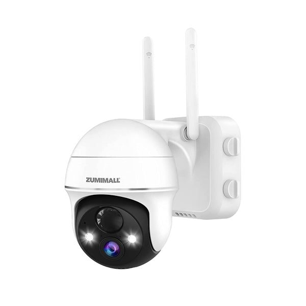 ZUMIMALL 2k Outdoor 360° PTZ Rechargeable Battery Wireless WIFI Security Camera -GX2S